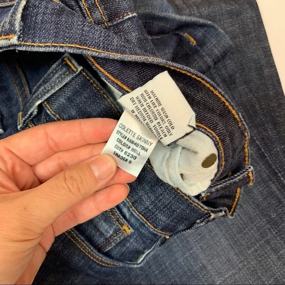 HUDSON Colette Mid‎ Rise Skinny. Sz 25X32 - Picture 6 of 8